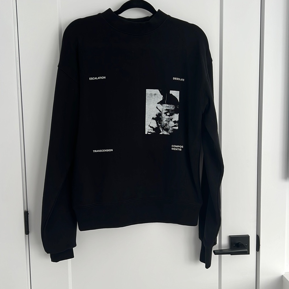 Heliot Emil graphic-print crew-neck sweatshirt